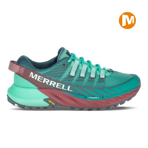 Merrell Agility Peak 4 Laufschuhe Damen Türkis [DE-QPABX]